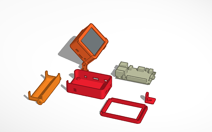 3D design Orange PI PC + 3.5