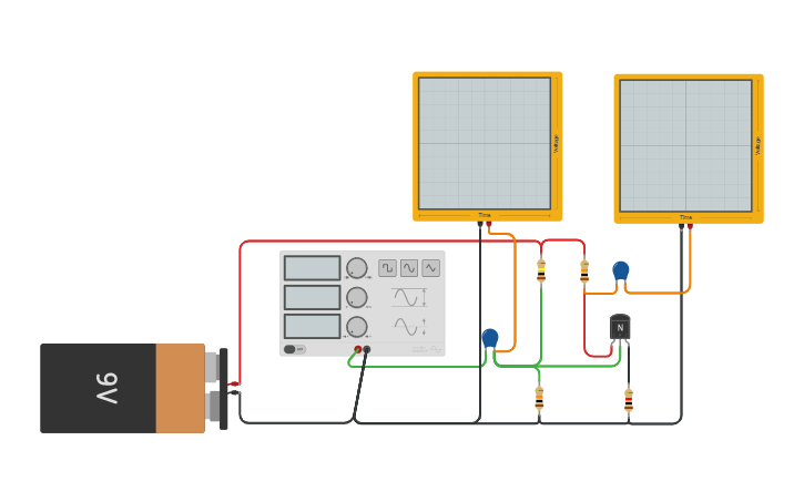 Circuit design 3. Transistor as an Amplifier - Tinkercad