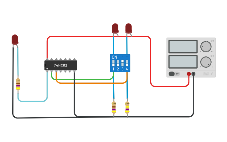 Circuit design DIAGRAMA 5 | Tinkercad