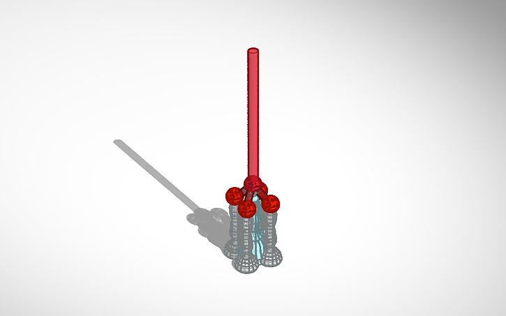 3D design scribble tower - Tinkercad