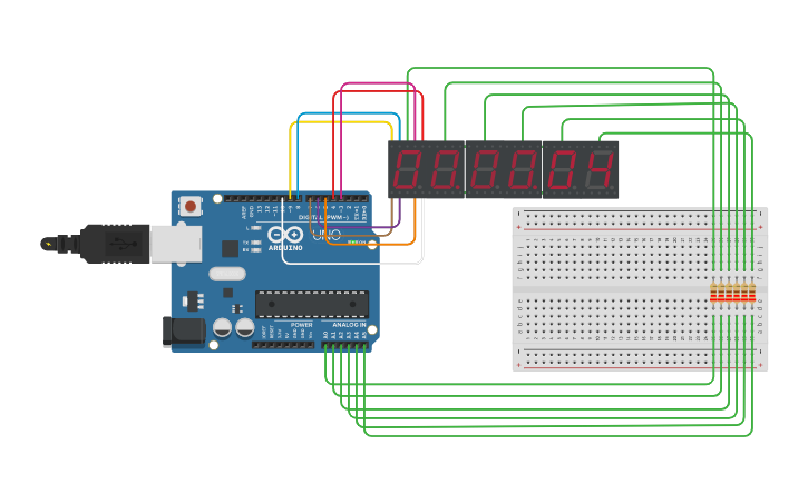 Circuit Design Uas 7 Segment Display Riesky Tinkercad - vrogue.co