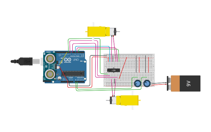 Circuit design Task5 | Tinkercad