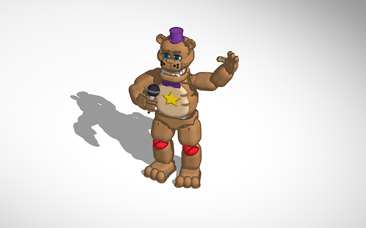 Rockstar Freddy by Thudner - Download Free 3D model by AN_ENIGMA_