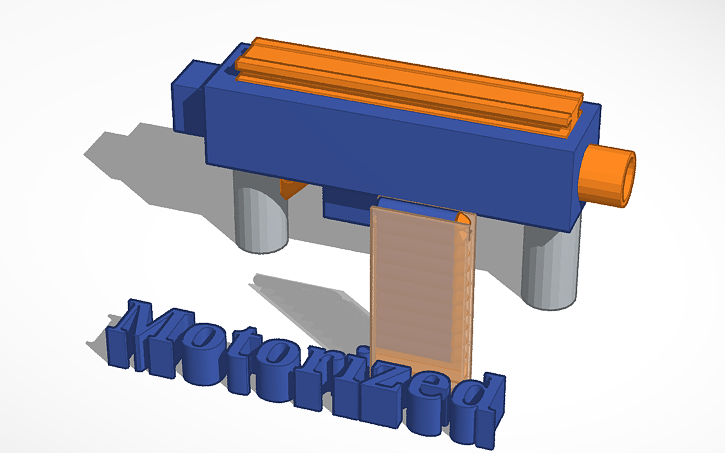 3d Design Nerf Gun Tinkercad