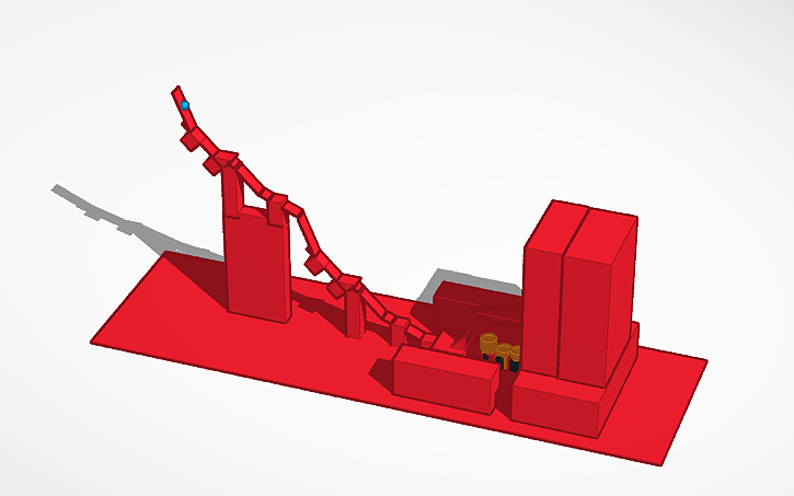 3D design Ball point game - Tinkercad