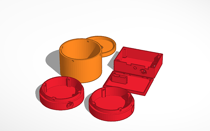 3D design Wireless Quiz Buzzer System - Tinkercad