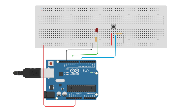 Circuit design Proyecto 6 Sistemas Digitales | Tinkercad