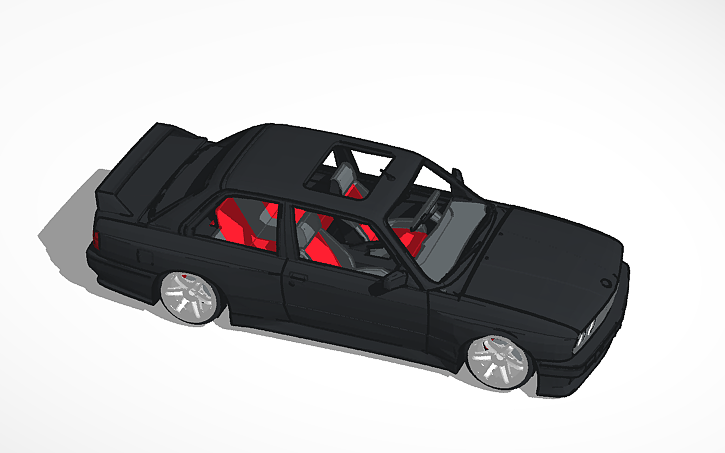 3D Design BMW M3 E30 Tinkercad 3d-design-bmw-m3-e30-tinkercad