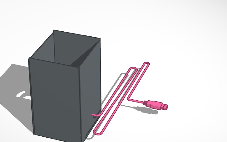 3D design Mood light Design Xian - Tinkercad