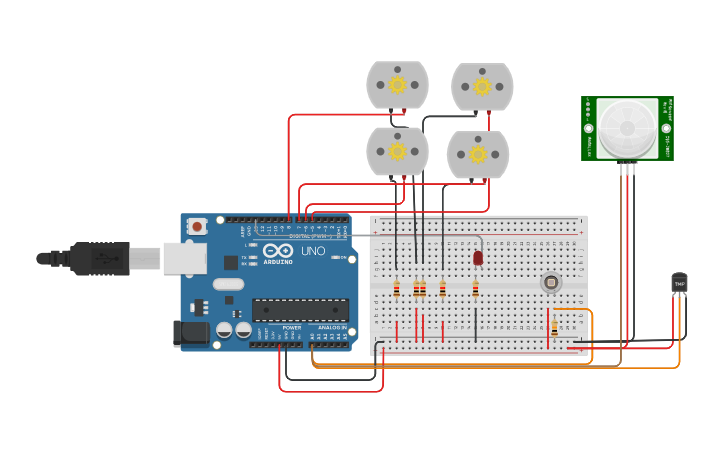 Circuit design Copy of Interfacing with photodiode using Arduino ...