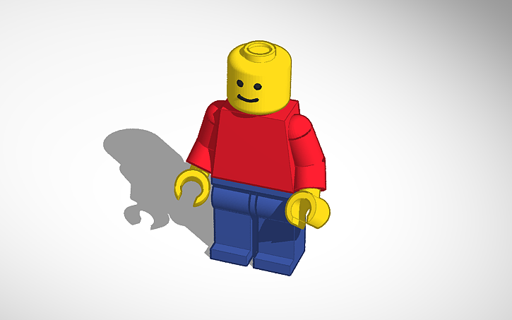 3D design lego guy - Tinkercad