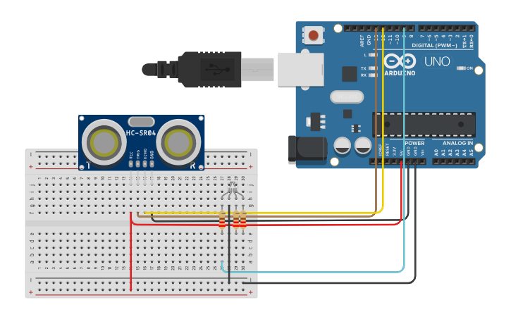 Circuit design sensor - Tinkercad