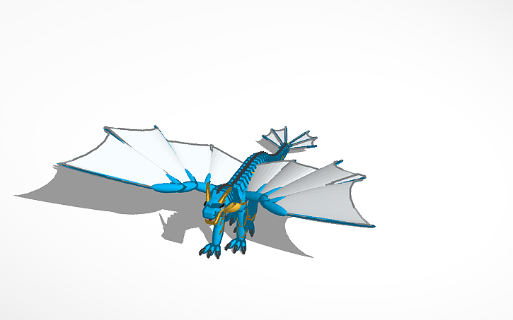 3D design Sky Dragon - Tinkercad