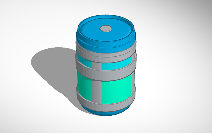 3D design Fortnite Chug Jug - Tinkercad