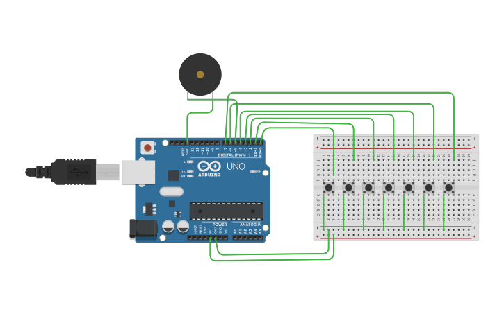 Arduino Piezo Circuit Diagram Tone