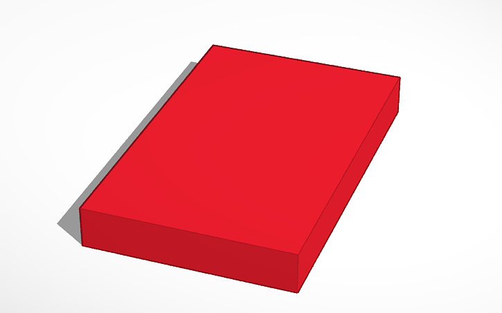 3D design 6.2 Rectangular Prism Base | Tinkercad