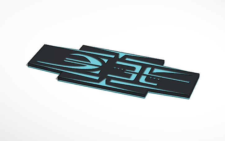 3D design Star Trek Insignia Kazon - Tinkercad