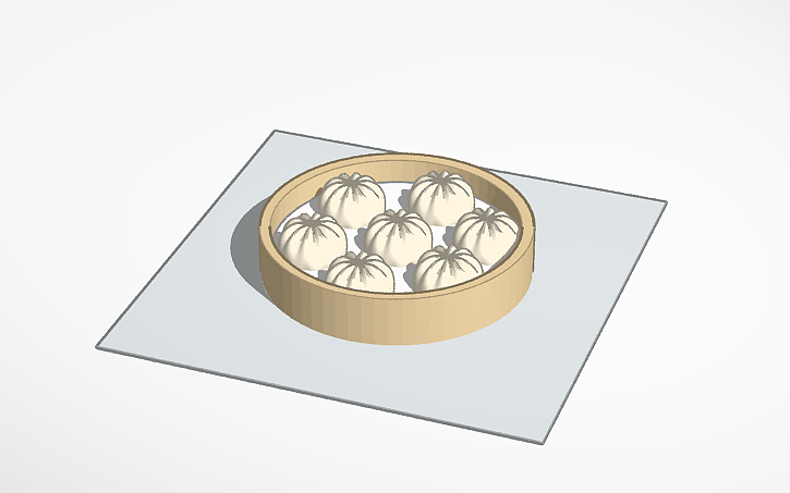 3D design Dumplings! 🥟 - Tinkercad