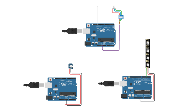 Circuit design 12) RGB LED NeoPixel - Tinkercad