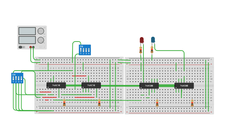 Circuit design lab c55 | Tinkercad