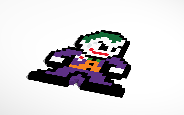8 bit joker pop