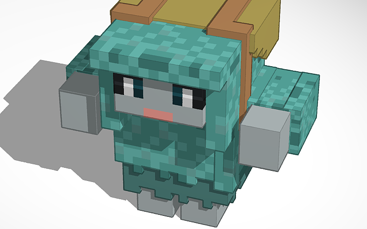 3D design Minecraft Rascal - Tinkercad