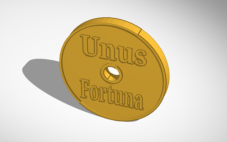 3D design Coin - Tinkercad