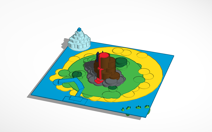 3D design bordspel 1 - Tinkercad