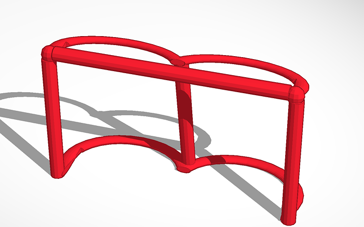 3D design Hockey net - Tinkercad