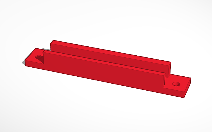 3D design Drawbar | Tinkercad