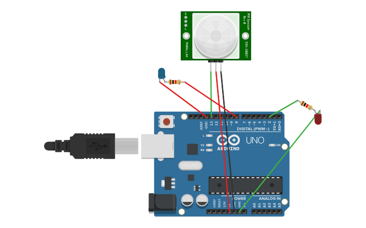 Circuit design IntelligentAutomation_HW1A_KrutchenElizabeth - Tinkercad