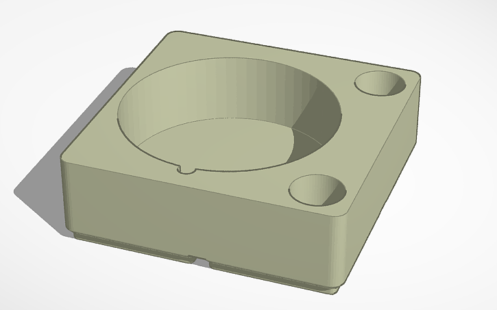 3D design WD-40 Gridfinity stand - Tinkercad