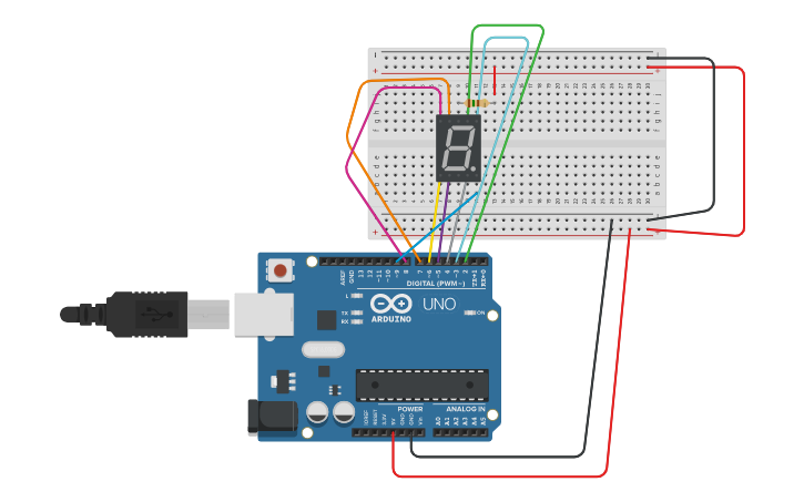 Circuit design EXERCICIO 4 | Tinkercad