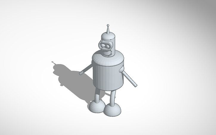 3D design Bender Futurama | Tinkercad