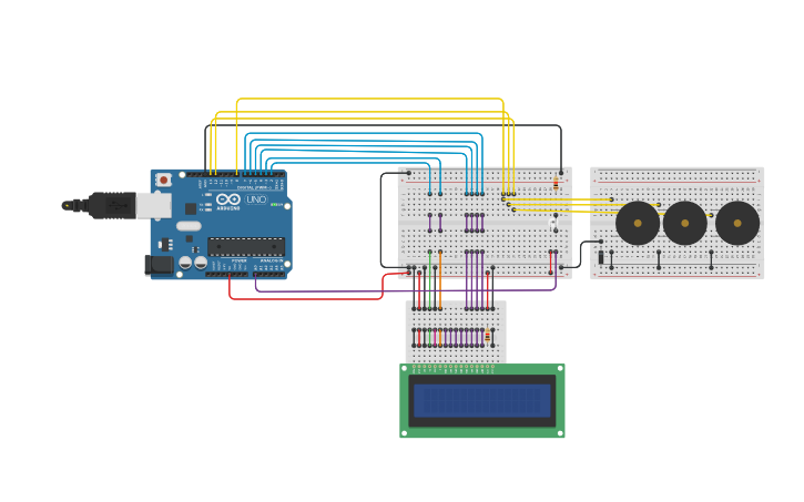 Circuit design Lifi doorbell system | Tinkercad