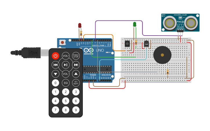Circuit design Arduino Project - Tinkercad