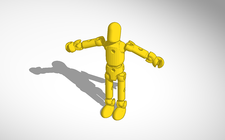 3D design Articulation v2 - Tinkercad