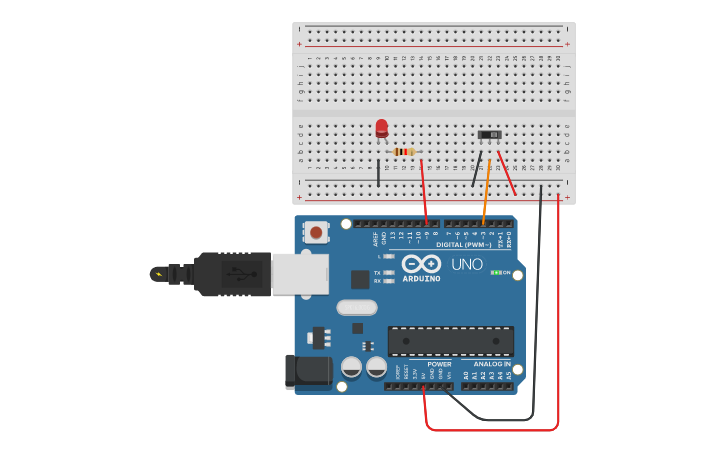 Circuit design slide switch - Tinkercad