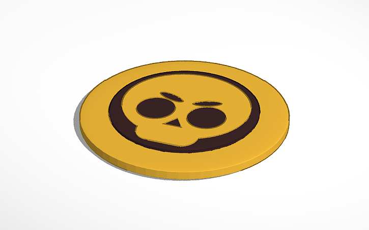 3D design BRAWL STARS COIN 1 noah - Tinkercad