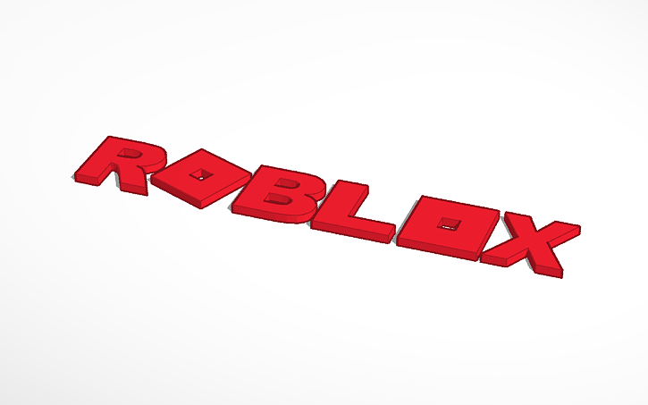Roblox Logo Tinkercad