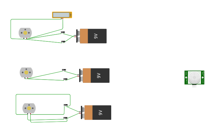 Circuit design Motor Forward And Reverse - Tinkercad