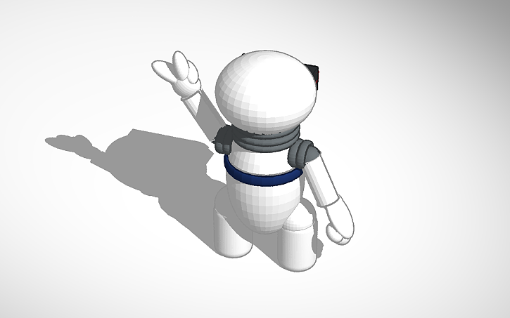 3D design робот офіціант | Tinkercad