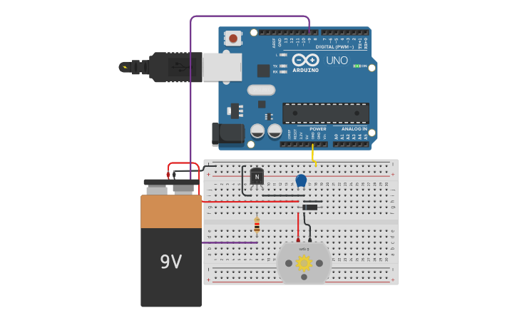 Circuit design Embed Lec Exp 4.C | Tinkercad