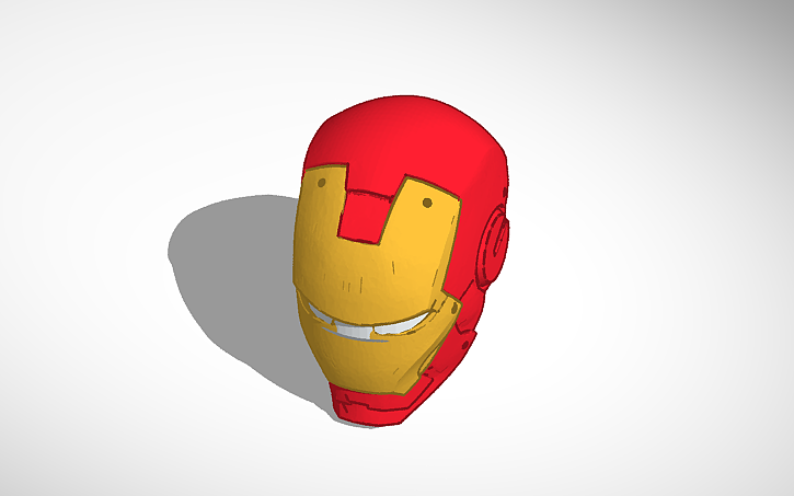 Iron Man Casco Modelo 3D