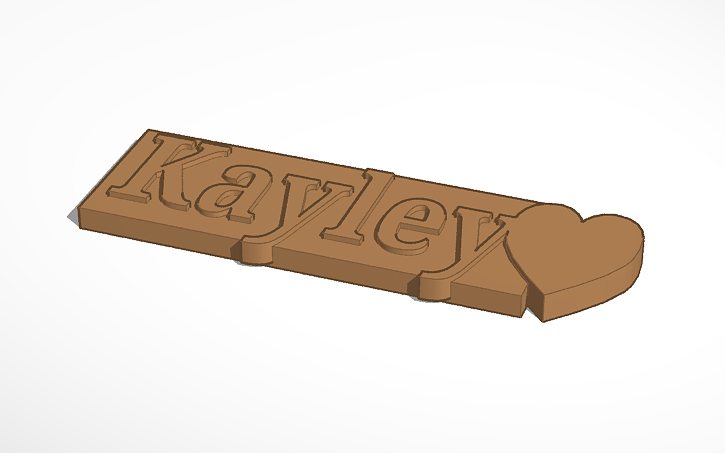 Cool Name Idea Tinkercad