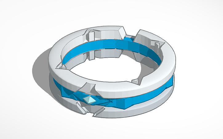 3D design ring - Tinkercad