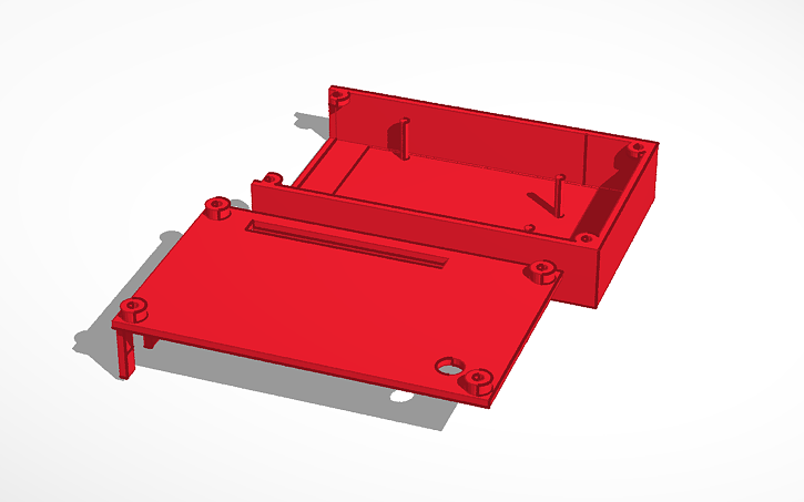 3D design Arduino box - Tinkercad