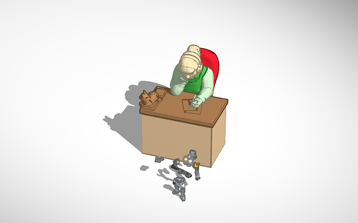 3D design Loafer Girl - Tinkercad