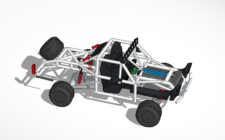 3D design '95 Ford F-150 prerunner baja truck/ dune bugy - Tinkercad