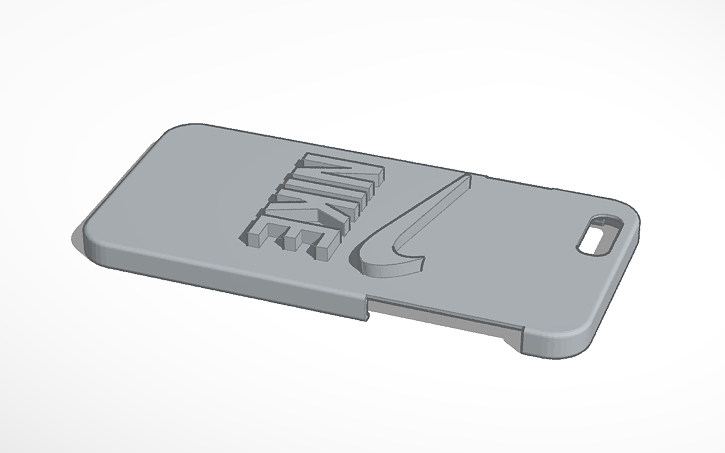 Dylan S Iphone 6 Nike Case Tinkercad